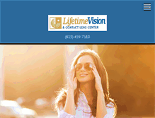 Tablet Screenshot of lifetimevision2020.com